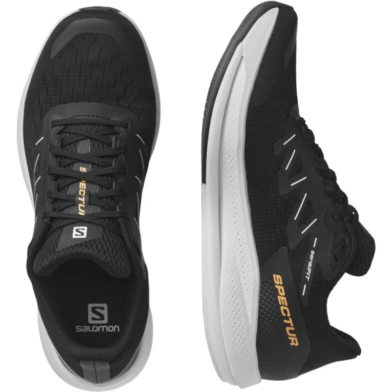 Tenis Para Correr Salomon Spectur Hombre Negros | MX DXWY362